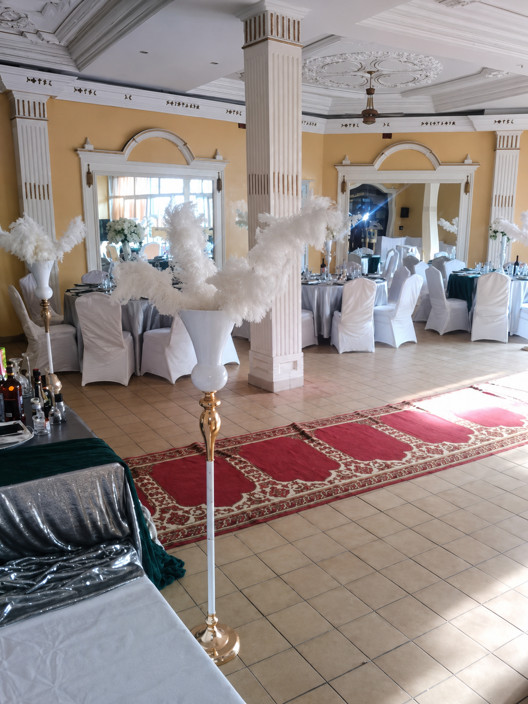 Salle de réception de l'Hôtel Printania